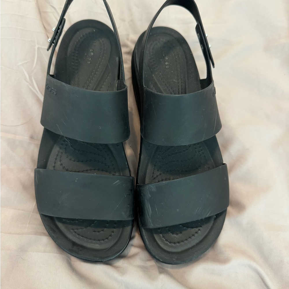 CROCS Black Women's Sandals